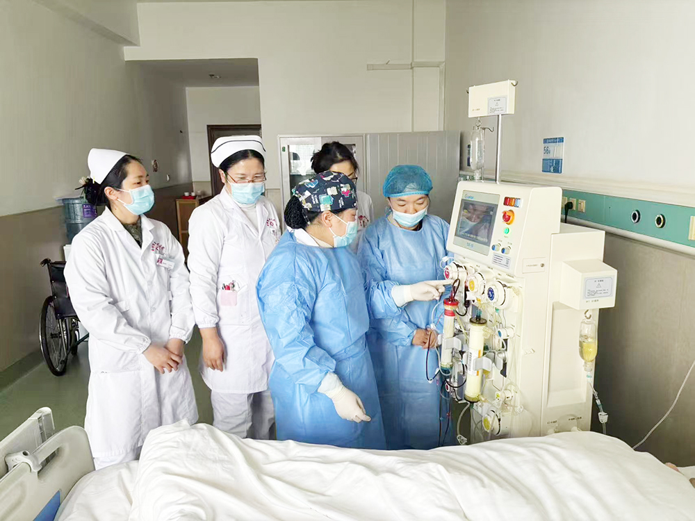 曲靖市二医院运用双重滤过血浆置换技术（DFPP）治疗急性重症胰腺炎患者